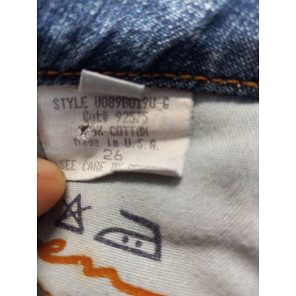 7 Seven bootcut size 26 blue denim jeans - Picture 10 of 10